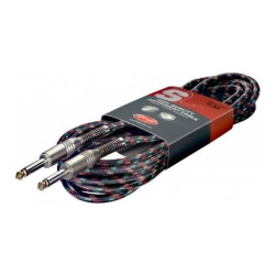 CABO STAGG P10/P10 6M TECIDO BK SGC6VT