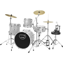 BATERIA X-PRO STAGE JAZZ SILVER SPK