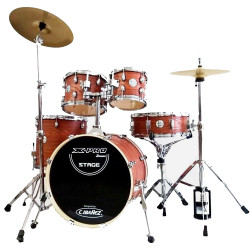 BATERIA X-PRO STAGE 20\" DARK NAT WOOD - BAT820STG