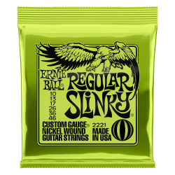 ENCORDOAMENTO ERNIE BALL GUIT 0.10 REGULAR SLINKY
