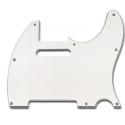 ESCUDO GUITARRA TELECASTER PKG BRANCO - 10864