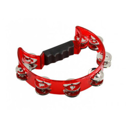 PANDEIRO MEIA LUA POLICARBONATO VERMELHO IZZO