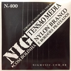 ENCORDOAMENTO NIG VIOLAO NYLON BRANCO - N400
