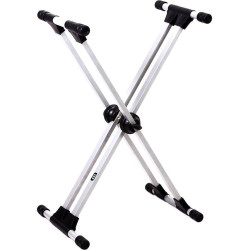 SUPORTE ASK DUPLO TECLADO S199D CINZA