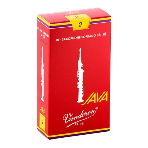 PALHETA VANDOREN SAX TENOR JAVA RED CUT 2 - 7815