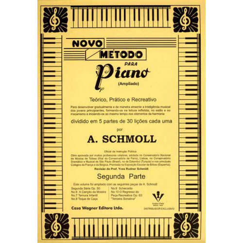 METODO SCHMOLL PIANO SEGUNDA PARTE