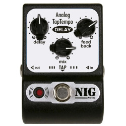 PEDAL NIG ANALOG TAP TEMPO DELAY - PADT
