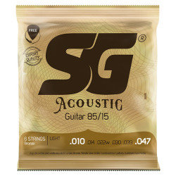 ENCORDOAMENTO SG ACOUSTIC VIOLAO ACO 010 - 6685