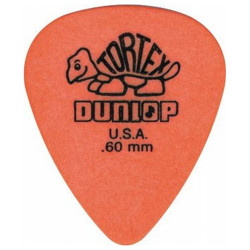 PALHETA DUNLOP TORTEX 0.60MM LARANJA - 1342