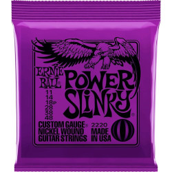 ENCORDOAMENTO ERNIE BALL GUIT 011 POWER SLINKY
