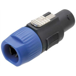 SPEAKON MXT SPKGM4 4 VIAS MACHO AZUL 