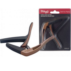 CAPOTRASTE STAGG SCPX-CU DK WOOD 