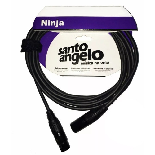 CABO SANTO ANGELO NINJA XLRM/XLRF 9.15 MTS