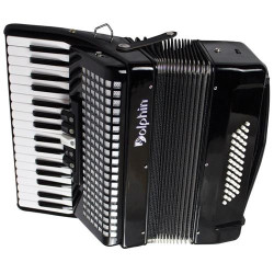 ACORDEON DOLPHIN 48 BAIXOS PRETO