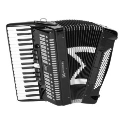 ACORDEON MICHAEL 80 BAIXOS PRETO - ACM8007N SPB