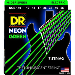 ENCORDOAMENTO DR NEON GREEN GUITARRA NGE-09