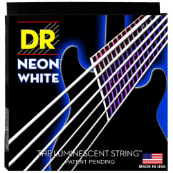 ENCORDOAMENTO DR NEON WHITE GUITARRA NWE-09