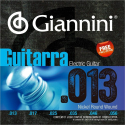 ENCORDOAMENTO GIANNINI GUITARRA 013 - GEEGST13