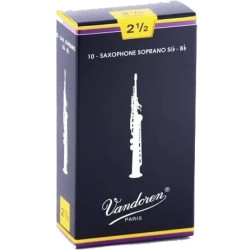 PALHETA VANDOREN SAX SOPRANO TRAD 2.5 - 2220
