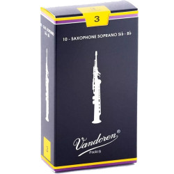 PALHETA VANDOREN SAX SOPRANO TRAD 3 - 2221