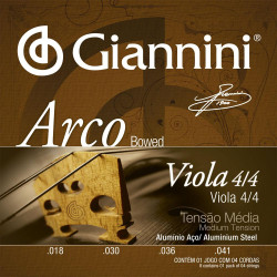 ENCORDOAMENTO GIANNINI VIOLA DE ARCO - GEAVOA