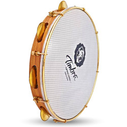 PANDEIRO TIMBRA 11¨ FORMICA PL HOLOGRAFICA C/ BAG