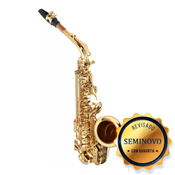 SAXOFONE ALTO JUPTER JAS 567 LAQ. - SEMI NOVO