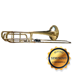 TROMBONE DE PISTO WERIL GG91 BB/FA/SOL/RE LAQ - SEMINOVO