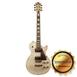 GUITARRA AXL LP AL820 WO BRANCO - SEMINOVO