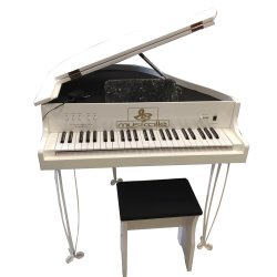 PIANO DE CAUDA MUSICALLE KIDS BRANCO