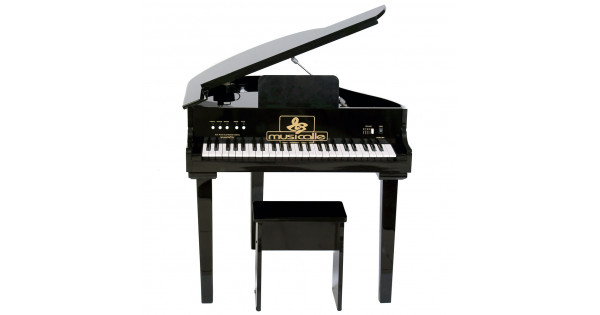 PIANO DE CAUDA MUSICALLE INFANTIL MARROM - Compre Agora!