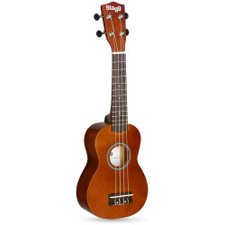 UKULELE STAGG US NAT COM CAPA