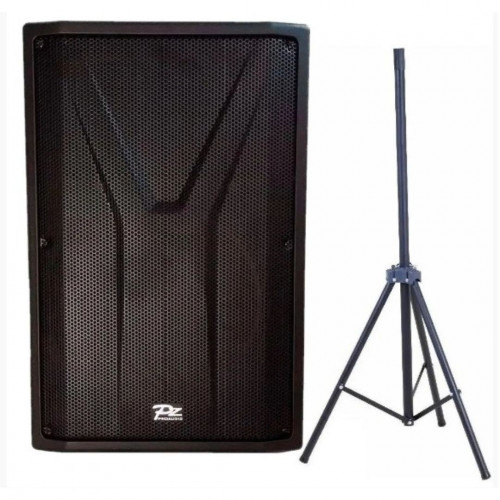 KIT CAIXA PZ PROAUDIO ATIVA 15"  500W + SB300 - YAC15A