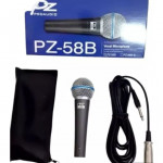 MICROFONE PZ PROAUDIO 58B C/FIO