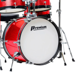 Bateria Premium Dx45j Junior Vermelha