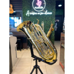 Tuba Quasar 4/4 4 Pistos Laq Frontal - Seminovo