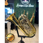 Tuba Quasar 4/4 4 Pistos Laq Frontal - Seminovo