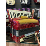 Acordeon Rampazo 80bx Vermelha - Seminova 