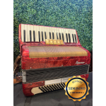 Acordeon Rampazo 80bx Vermelha - Seminova 