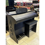 Orgao Musicalle Ms70 C/ Clave Preto Fosco Orgao Musicalle Ms70 C/ Clave Preto Fosco