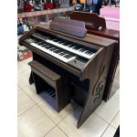 Orgao Musicalle Ms70 C/ Clave Marrom Oliva
