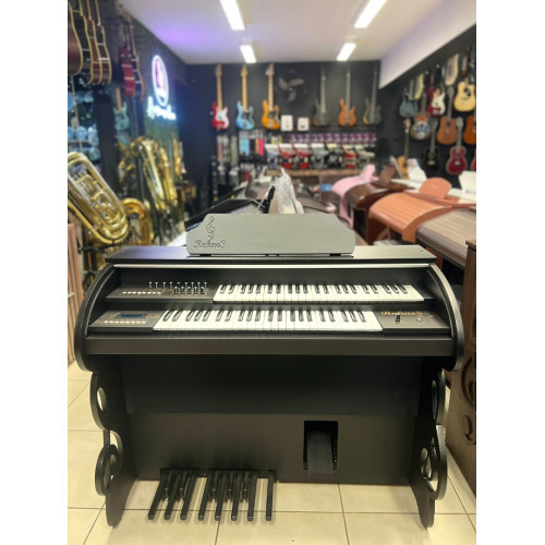 Orgao Rohnes Rs80 C/banqueta - Preto Fosco