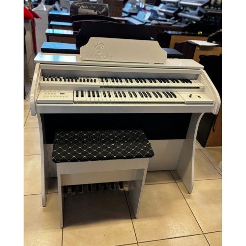 Orgao Musicalle Ms70 C/ Clave Branco Brilho