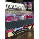 Acordeon Scandalli 80bx Vermelho - Seminovo