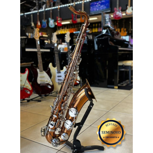 Saxofone Tenor Scavone Laq C/ Chaves Niq - Seminovo