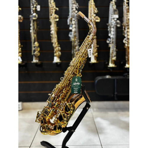 SAXOFONE ALTO SEBASTIAN EB GOLDBRASS CHAVES DOURADAS SSA-AX818QSN - 2029 SAXOFONE ALTO SEBASTIAN EB GOLDBRASS CHAVES DOURADAS SSA-AX818QSN - 2029