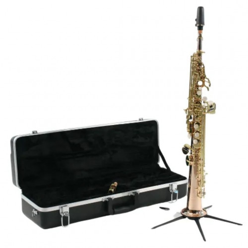 SAXOFONE SOPRANO SEBASTIAN GOLDBRASS/LAQ SIB SSS-S818QSN- 2025