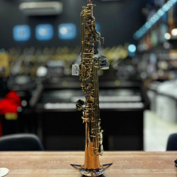 Saxofone Soprano Sebastian em Bb Goldbrass C/chaves Laqueadas - Sss-03qsn