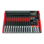Mesa Soundvoice 12 Canais Mr 122 Rubi Bivolt C/ Interface
