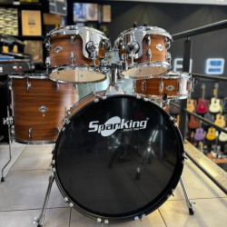 Bateria Spanking 22" Bumbo Carvalho Hanover (Sem Pratos e sem Banco) 